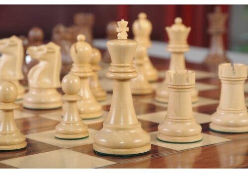 Fischer-Spassky Acacia Boxwood 3.75