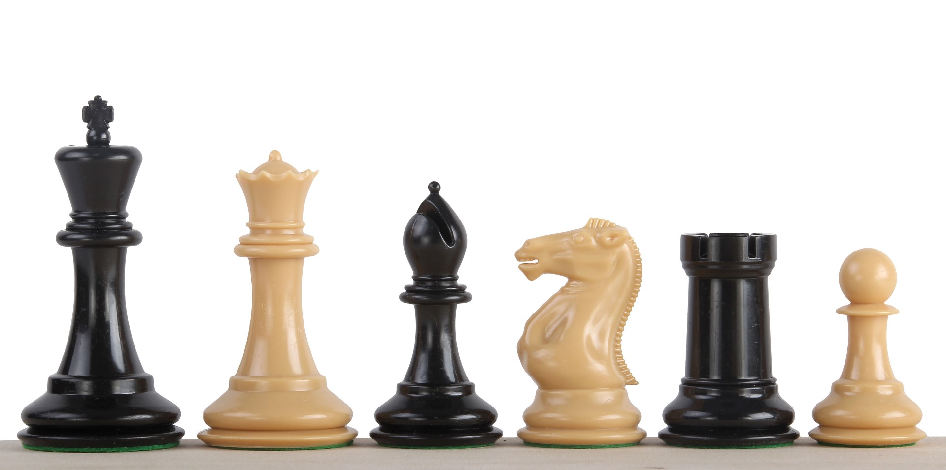 Hágæða Staunton taflmenn númer 6. Þyngdir (95mm) - Image 2